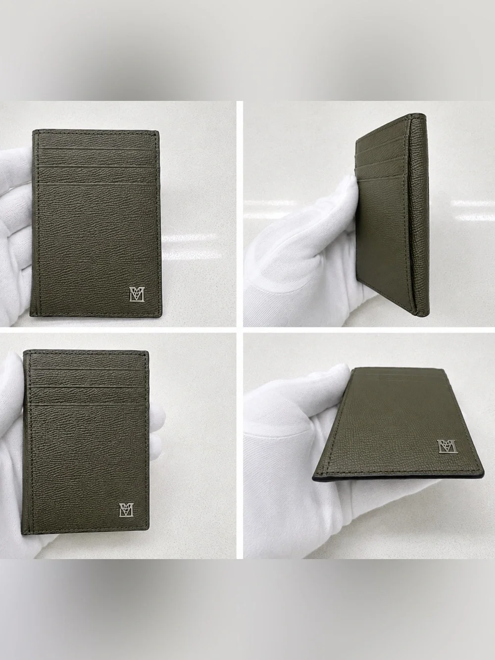 MCM Card Holder - Olive Green